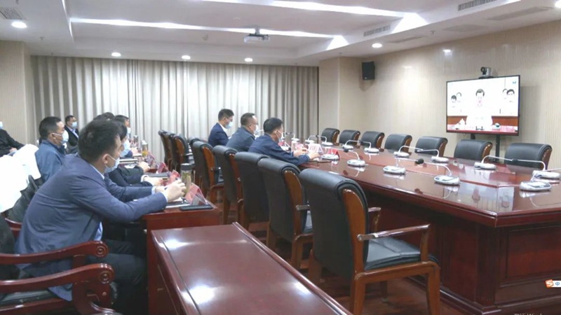 湖滨新区组织收听收看省疫情联防联控指挥部视频调度会议